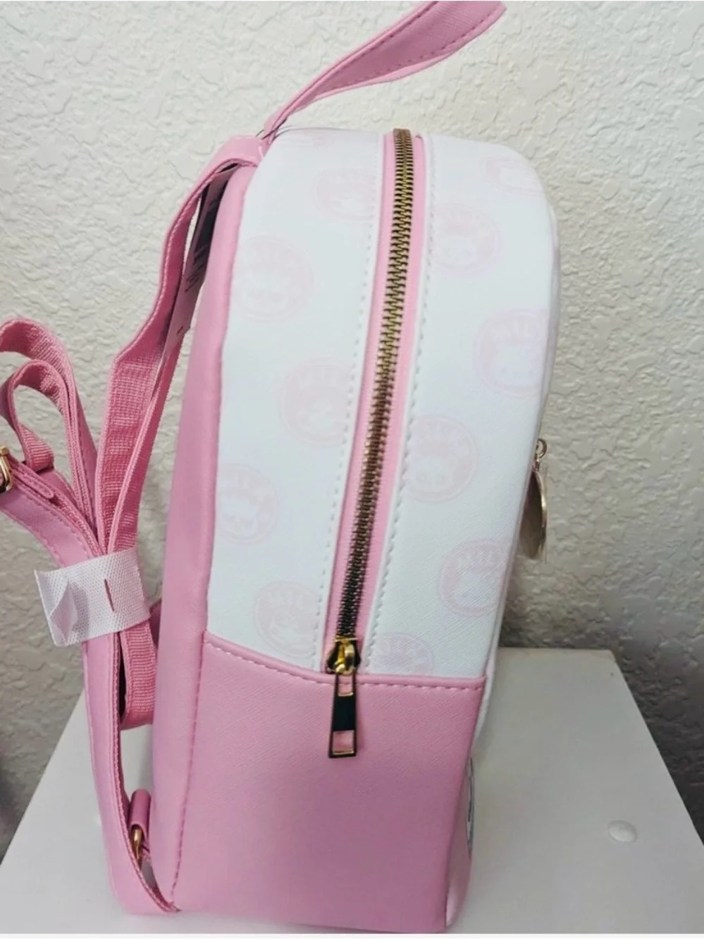 Hello Kitty Strawberry Milk Sanrio Bioworld Mini Backpack NWT
